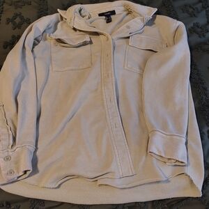 Forever 21 Light Green Button Up Medium